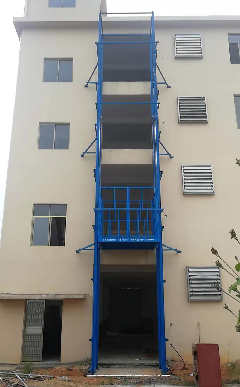 镇江室外导轨式升降平台
